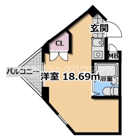 エルベ守口の物件間取画像